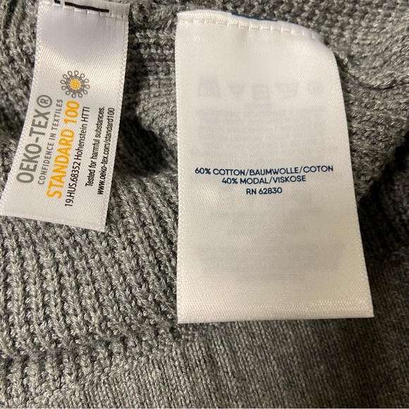 Lands’ End Women’s Sweater Cardigan Full Zip Cotton Blend 1X - Picture 11 of 13